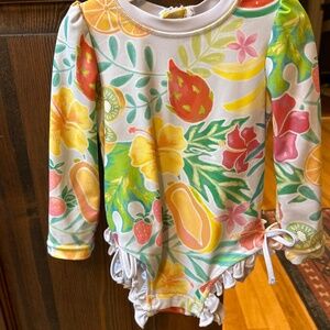 Caden lane tropical paradise baby swimsuit 12-18 months